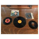 Elvis 45s and other records