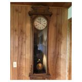 E.N Welch 60in Regulator wall clock