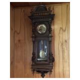Ornate antique wall clock