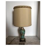 Foreign porcelain lamp