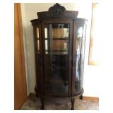Antique curio cabinet
