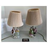 Man and woman lamps