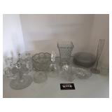 Clear glass items