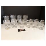 Fostoria and Clear glass