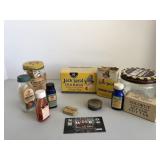 Jack Spratt items and other household glass items