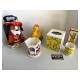 Tweety bird items and jelly bean chicken layer