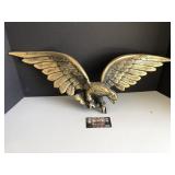 Metal gold eagle
