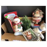 Small Christmas tree and Christmas Decour