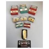Camel, Winston, Salem vintage cigarette lighters
