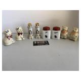 Shawnee salt and pepper shakers and others