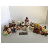 Salt and pepper shakers and syrup container