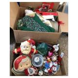 Vintage Santa and Christmas decor