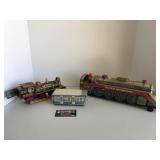 Silver mountain battery powered train and camper