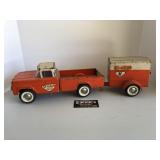 Niland U-Haul Truck and trailer