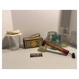 Fly sprayer and jars