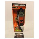 3.6 V cordless screwdriver