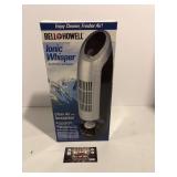 Ionic whisperer air purifier and ionizer