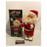 Musical dancing Santa Claus