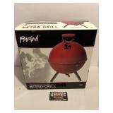 Nonstick portable barbecue grill