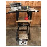 1 1/2 HP craftsman router with router table