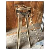 Vintage clothes drying rack