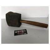 Vintage wooden mallet