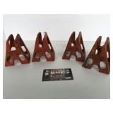 Cast iron sawhorse brackets