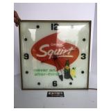 Squirt clock