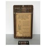 1975 farmers cooperative Plymouth Iowa calendar