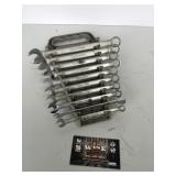 Companion metric wrench set