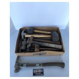 Hammers ball peen and construction