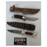 Schrade Walden  & Sabre knife