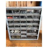 Plastic organizer with contents