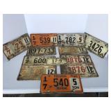 1960s license plates