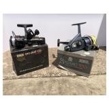 2- zebco Fishing reels