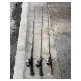 3- fishing poles