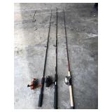 3- Fishing poles