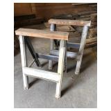 2-metal sawhorses