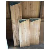 3- Edge glued three-quarter inch wood