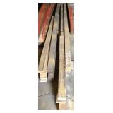 Dimensional lumber one by fours, two by fours