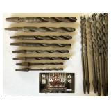 Vintage hand crank drill bits