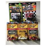 Hot Wheels Corvette and sprint cars