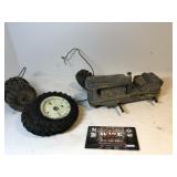 Hubley tractor in pieces