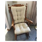 Maple rocking chair