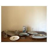 Frankoma and glassware