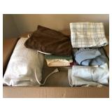 Large box of queen bedding