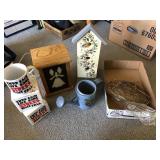 Angel light and kitchen items