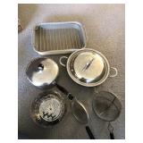 Kitchen pots and pans