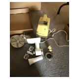 Ice crusher and grinder attachments