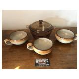 Stoneware and microwave dish